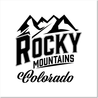 Rocky Mountains Colorado Posters and Art